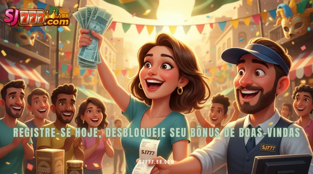 Registre-se hoje, desbloqueie seu bônus de boas-vindas