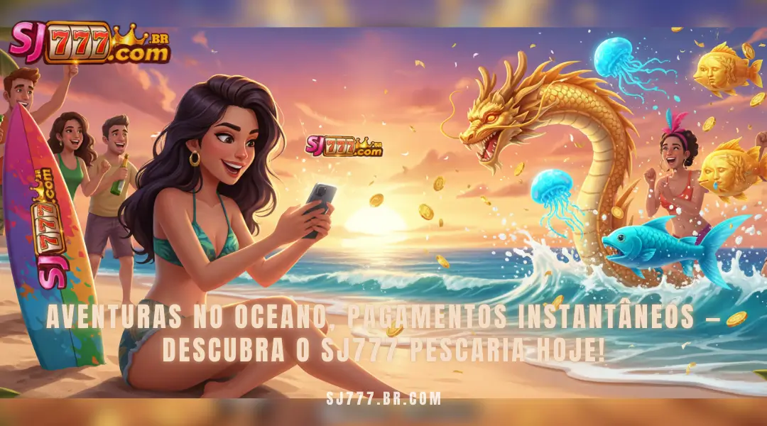 Aventuras no oceano, pagamentos instantâneos — descubra o SJ777 Pescaria hoje!