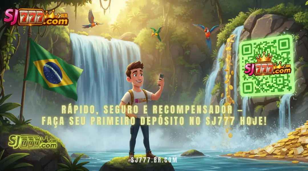 Rápido, seguro e recompensador — faça seu primeiro depósito no SJ777 hoje!