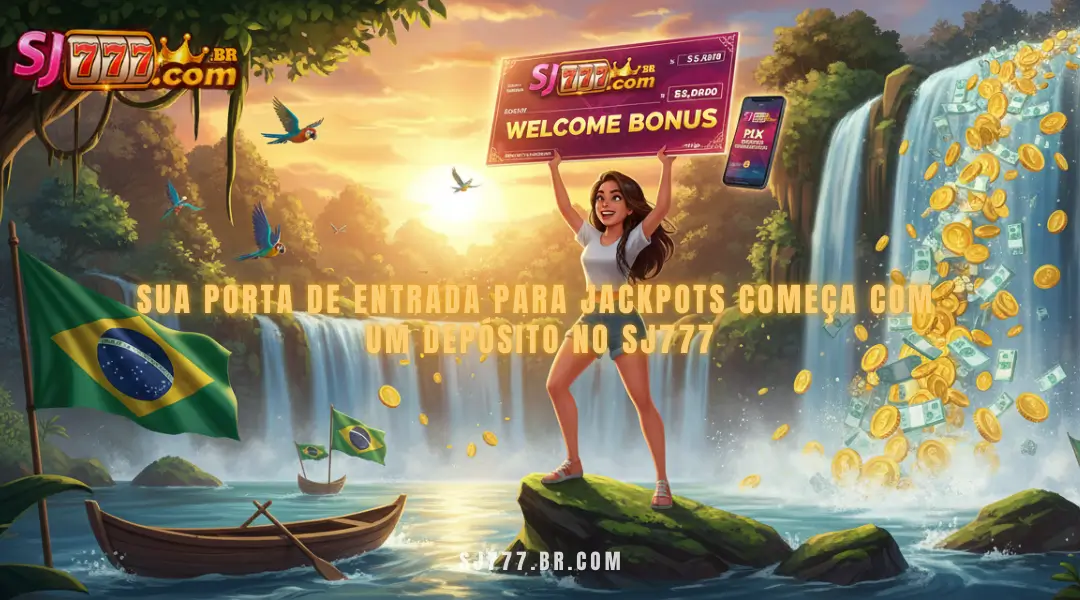 Sua porta de entrada para jackpots começa com um depósito no SJ777