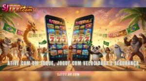 Ative com um toque, jogue com velocidade e segurança