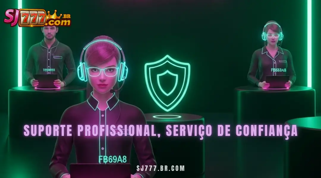 Suporte profissional, serviço de confiança