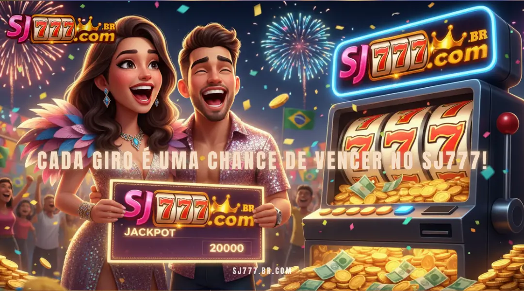 cada giro é uma chance de vencer no SJ777!